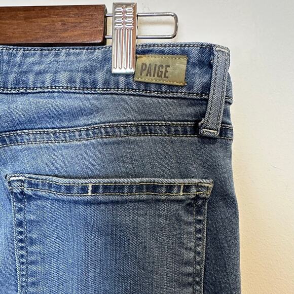 PAIGE Verdugo Ultra Skinny Jeans Women’s 28 High Rise Medium Wash Denim - Picture 10 of 13